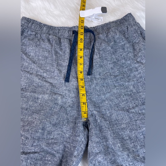 Patagonia Baggies Naturals Hemp and Cotton Chambray  Blue Shorts Large - Picture 8 of 9